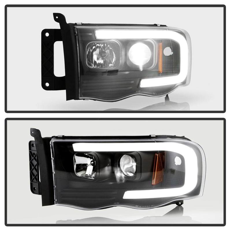 Spyder Dodge Ram 1500 02-05/Ram 2500/3500 03-05 High-Power LED Headlights - Black PRO-YD-DR02V2PL-BK 5088079 5088079 Photo - Unmounted
