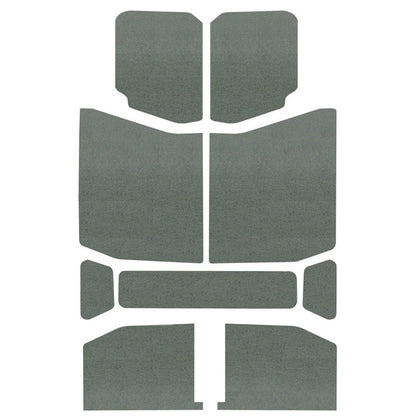 DEI 2018-Up Jeep Wrangler JL 4-Door Headliner 9-pc - Gray 50169 50169 Photo - Primary