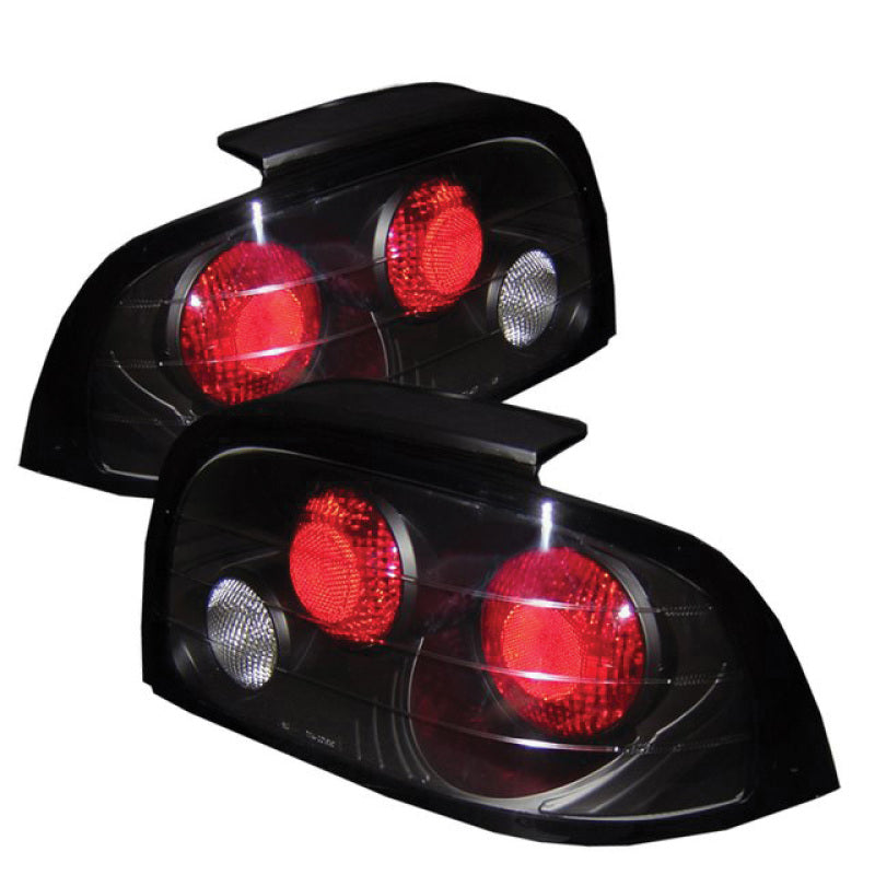 Spyder Ford Mustang 96-98 Euro Style Tail Lights Black ALT-YD-FM96-BK 5003621 5003621 Photo - Primary