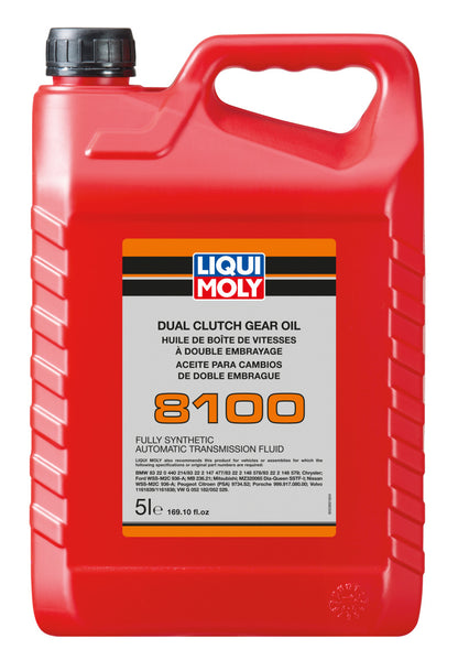 LIQUI MOLY 5L Dual Clutch Transmission Oil 8100 20116 20116 Photo - Primary