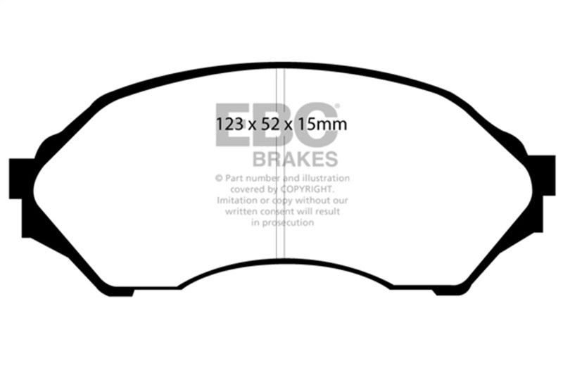 EBC Disc Brake Pad Set DP21302 Photo - Primary