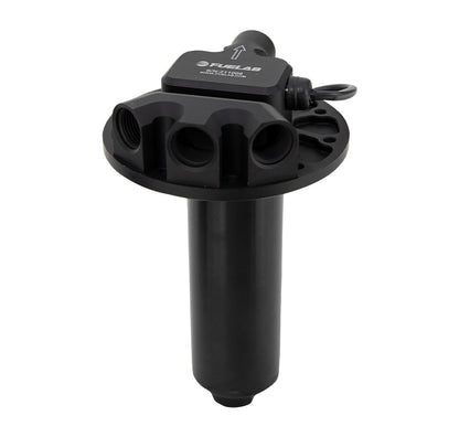 Fuelab High Efficiency EFI 850 HP SAE Plate Mount Brushless Screw Pump - 350 LHP 93902 93902 Photo - Primary