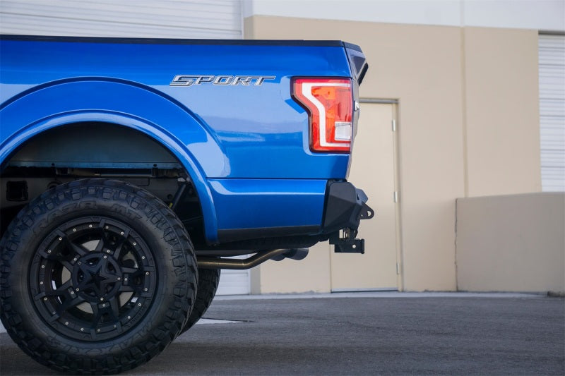 Addictive Desert Designs 15-18 Ford F-150 Stealth Fighter Rear Bumper R181231280103 Photo - Mounted