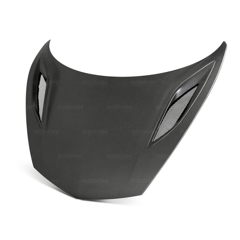 Seibon 2017-2022 Acura NSX OEM-style Dry Carbon Hood HD17ACNSX-OE-DRY HD17ACNSX-OE-DRY Photo - Primary