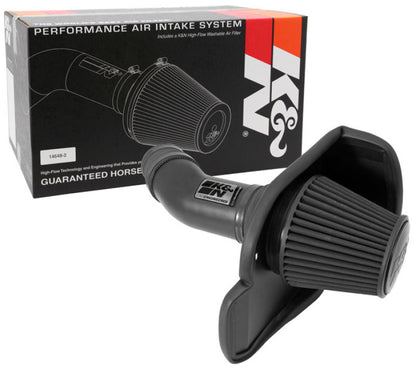 K&N Engineering Blackhawk Air Intake 11- Challenger 6.4L KNE71-2545 71-2545 Photo - out of package