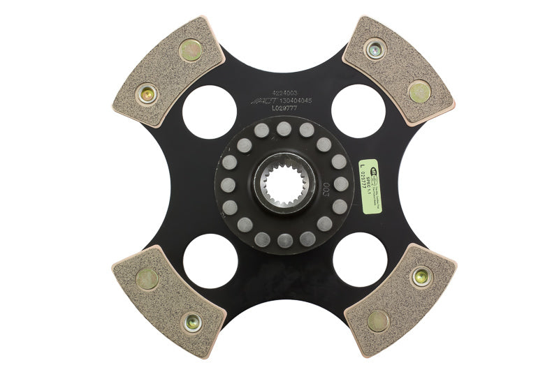ACT 4-Puck Solid Hub Race Disc Toyota Corolla Base L4 80-82 4224003 Photo - Primary