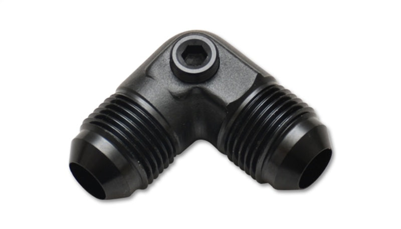 Vibrant -8AN to -8AN Male 90 Degree Union Adapter Fitting with 1/8" NPT Port 0WGJZ 16538 Photo - Primary