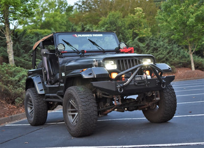 Rugged Ridge 87-95 Jeep Wrangler LED 4in x 7in Headlight Each 12402.85 12402.85 Photo - Mounted