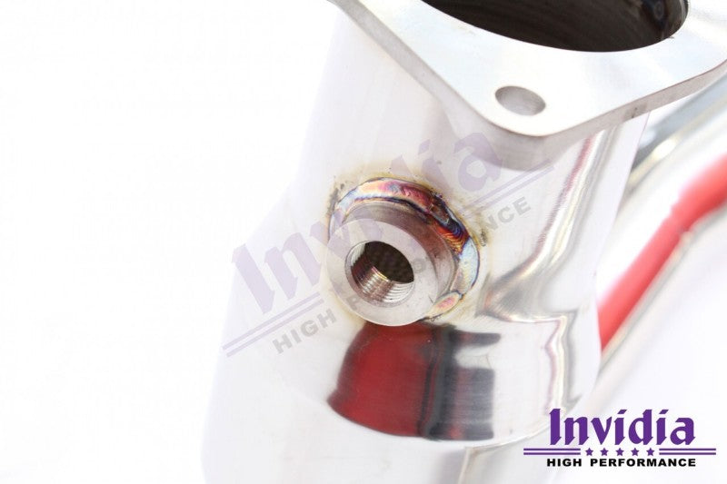 Invidia 15-21 Subaru WRX w/ Manual Transmission J-Pipe With Bottom High Flow Cat Down Pipe HS15SWMDOCB HS15SWMDOCB User 1