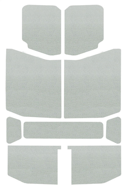 DEI 2018-Up Jeep Wrangler JL 4-Door Headliner 9-pc - White 50170 50170 Photo - Primary