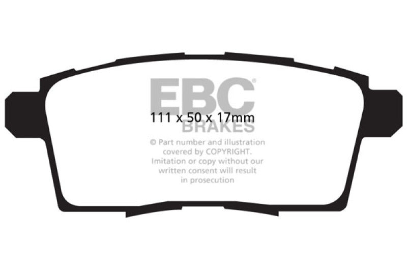EBC Disc Brake Pad Set DP41795R Photo - Primary