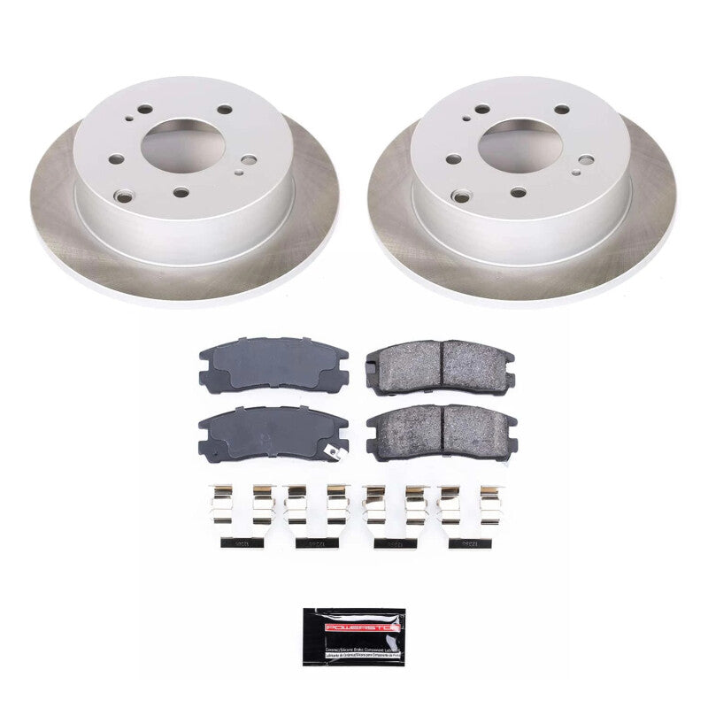 PowerStop Power Stop 04-12 Mitsubishi Galant Rear Semi-Coated Rotor Kit SC155 SC155 Photo - Primary
