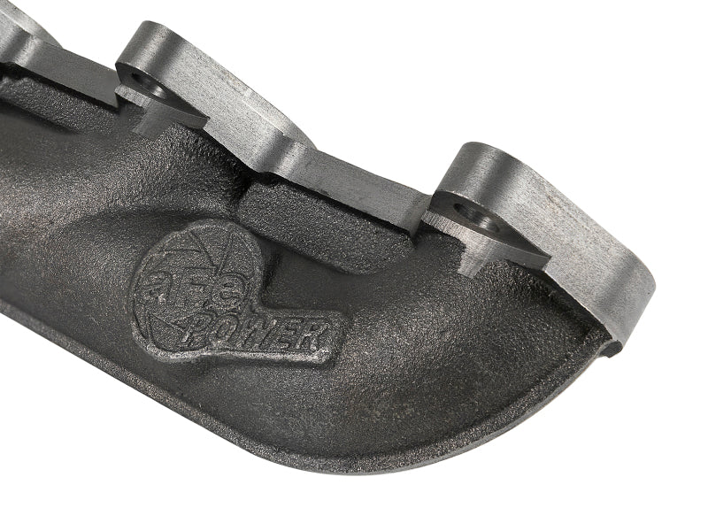 aFe Power BladeRunner Ported Ductile Iron Exhaust Manifold 94-98 Dodge Diesel Trucks L6-5.9L (td) 46-40044-1 46-40044-1 Photo - Unmounted