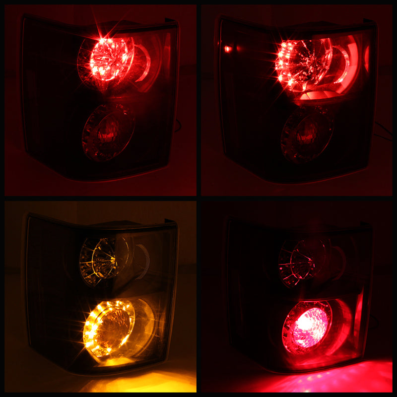 Spyder Land Rover Range Rover HSE 03-05 LED Tail Lights Black ALT-YD-LRRRH03-LED-BK 5070111 5070111 User 1