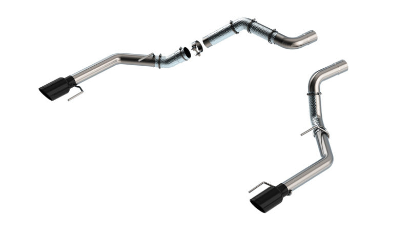 Borla 21-23 Ford Raptor 3in Connection Pipe 4.5in Tip - Black Chrome 60727BC 60727BC Photo - Primary