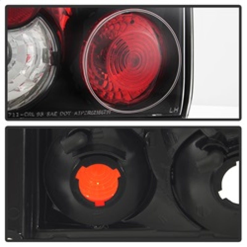 Spyder Toyota Corolla 93-97 Euro Style Tail Lights Black ALT-YD-TC93-BK 5007407 5007407 Photo - Unmounted