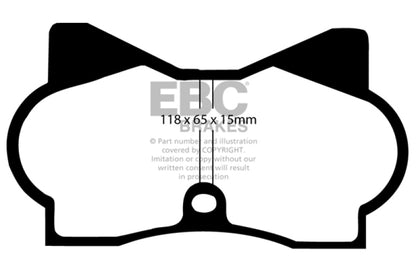 EBC Disc Brake Pad Set DP4180R Photo - Primary