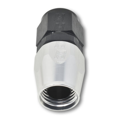 Russell Full Flow Straight Hose Ends - Black / Silver 610023 Photo - out of package
