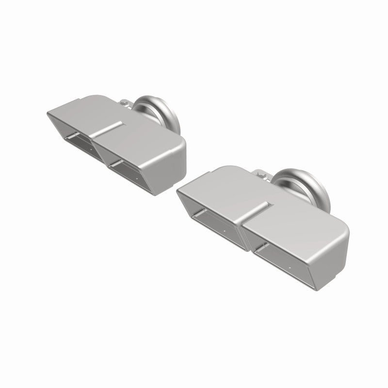 Magnaflow Tip 1-Set Quad Square 35221 35221 360 Degree Image Set
