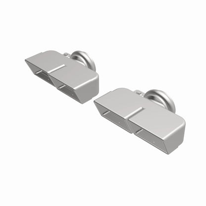 Magnaflow Tip 1-Set Quad Square 35221 35221 360 Degree Image Set