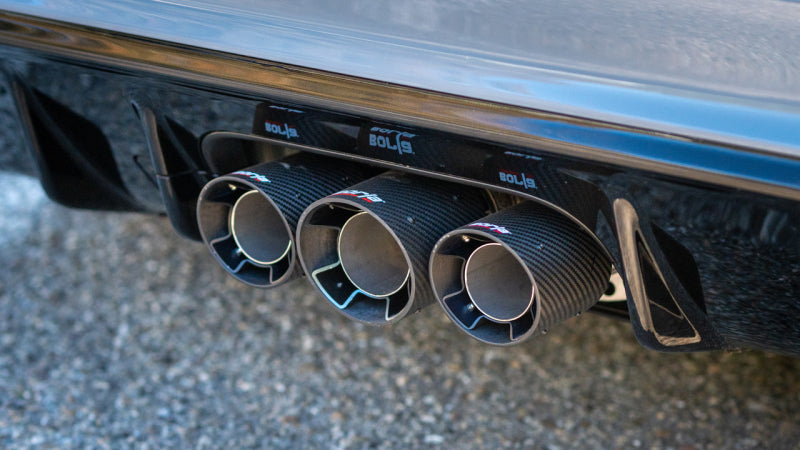 Borla 2023 Honda Civic Type R MT ATAK Catback Exhaust w/ 4in Black Anodized Carbon Fiber Tips 140927CFBA 140927CFBA User 3