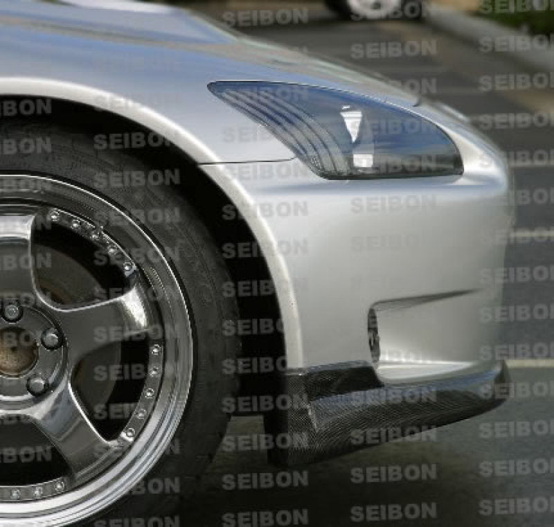 Seibon Carbon Fiber Front Lip for 2000-2003 Honda S2000 FL0003HDS2K-OE Photo - Primary