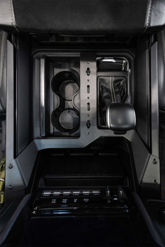 Addictive Desert Designs 2021+ RAM 1500 TRX Center Console Molle Panels & Digital Device Bridge AC6202201NA AC6202201NA Photo - Mounted