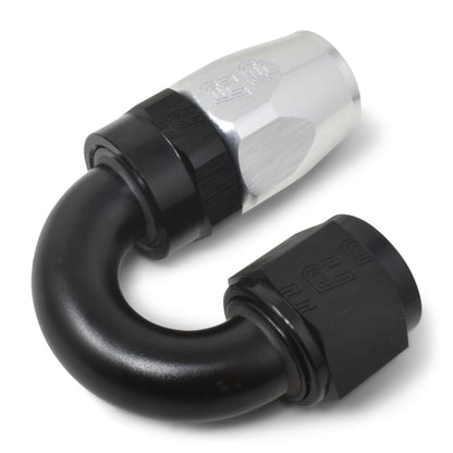 Russell Full Flow Swivel 180° Tight Radius Hose Ends - Black / Silver 613503 Photo - out of package