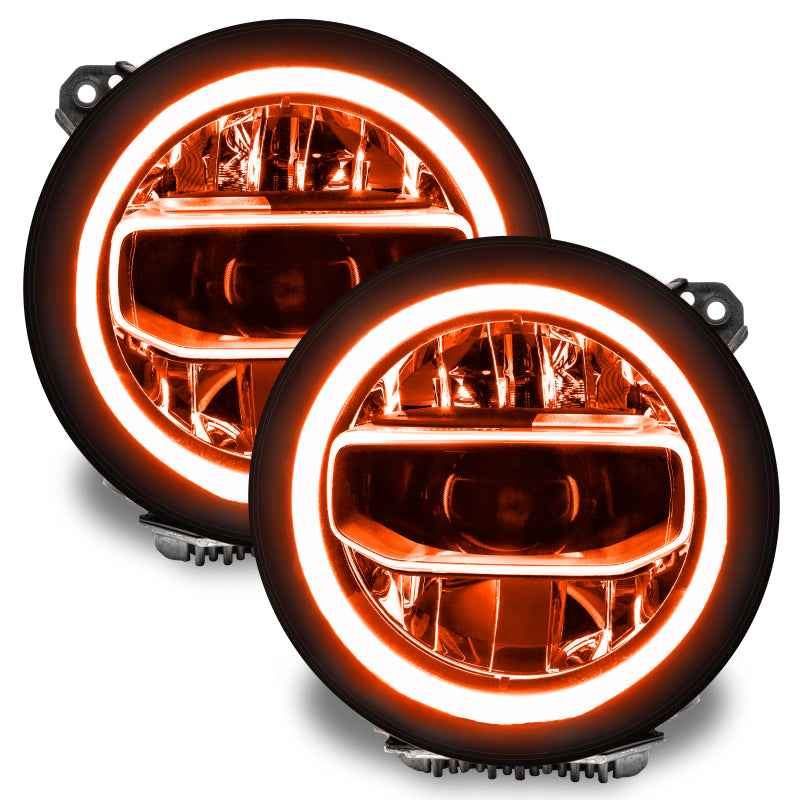 ORACLE Lighting Oracle Jeep Wrangler JL/Gladiator JT RGB+W Headlight DRL Upgrade Kit - ColorSHIFT w/o Controller 1346-334 1346-334 User 1
