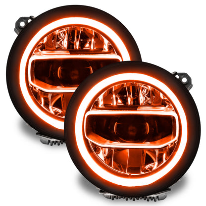 ORACLE Lighting Oracle Jeep Wrangler JL/Gladiator JT RGB+W Headlight DRL Upgrade Kit - ColorSHIFT w/o Controller 1346-334 1346-334 User 1