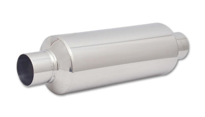 Vibrant Large Diameter Bottle Style Resonator, 2.5" inlet/outlet x 18" long 17930 Photo - Primary