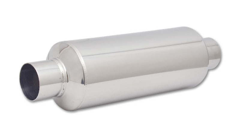 Vibrant Large Diameter Bottle Style Resonator, 2.5" inlet/outlet x 18" long 17930 Photo - Primary