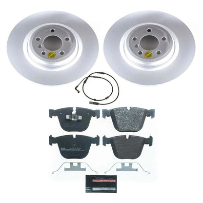 Power Stop 09-10 BMW 750Li Rear Euro-Stop Brake Kit ESK6014 ESK6014 Photo - Primary