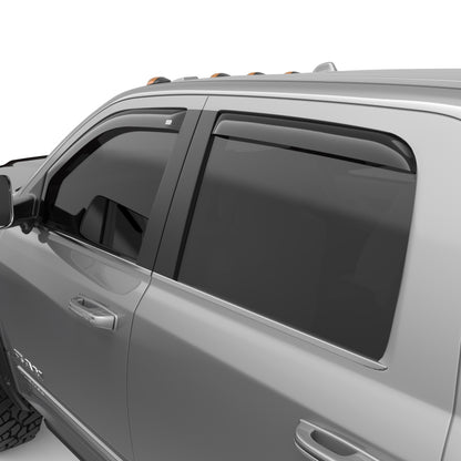 EGR 2020+ Ram HD Crew/Mega Cab In-Channel Window Visors Set of 4 - Dark Smoke 572861 572861 Photo - Close Up