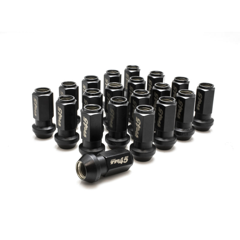 Wheel Mate Muteki TR45 Open End Lug Nuts - Black Chrome - 12x1.50 - 45mm TR4506B TR4506B User 1