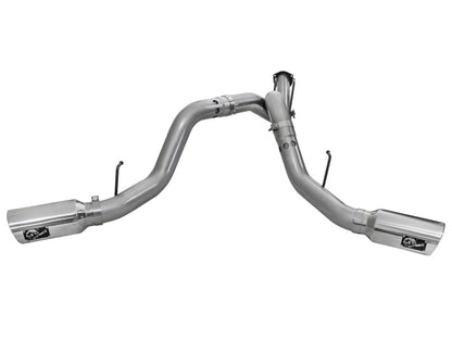 aFe  POWER 49-43065-P Large Bore-HD 4" 409 SS DPF-Back Exhaust System 49-43065-P Photo - Unmounted