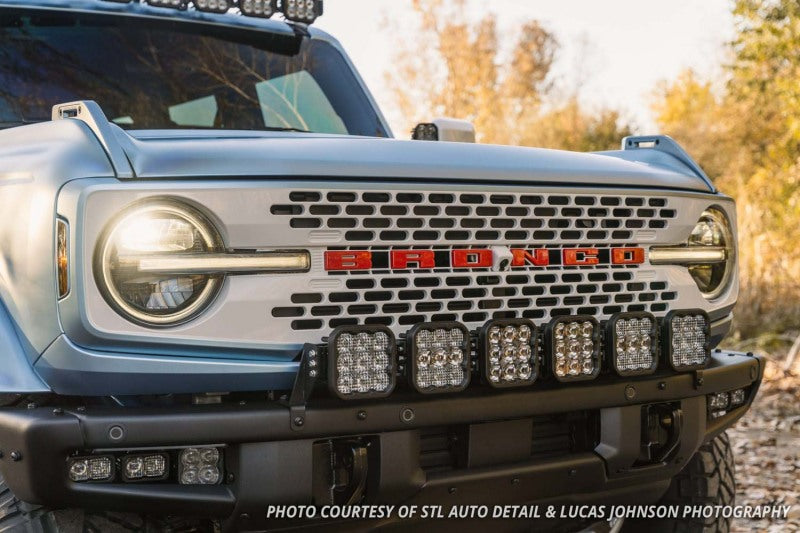 Diode Dynamics Bronco SS5 6-Pod CrossLink Grille Lightbar Kit Pro - White Combo DD7270 DD7270 User 1