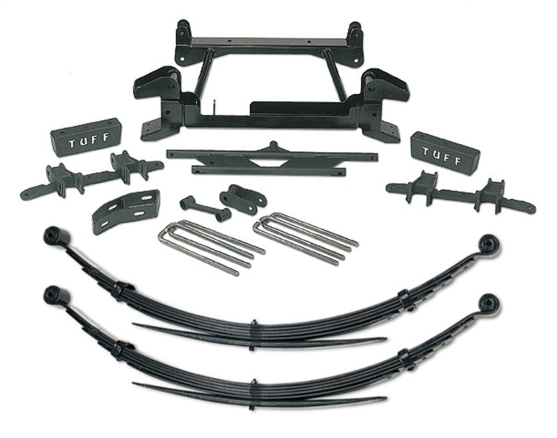 Tuff Country 88-98 Chevy Truck K1500 4x4 4in Lift Kit with Rear Leaf Springs (SX6000 Shocks) 14812K