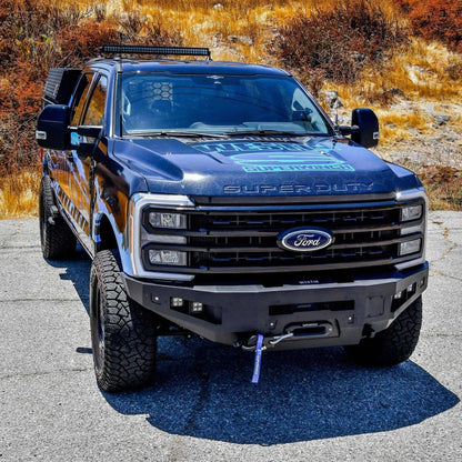 Westin 23-24 Ford F250/350 Pro-Series Front Bumper - Textured Black 58-411305 58-411305 Photo - Mounted