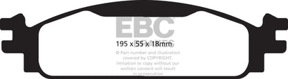 EBC Disc Brake Pad Set UD1376 Photo - Primary