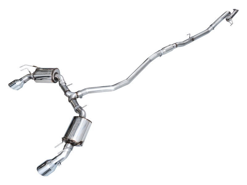AWE Tuning 22+ Honda Civic Si/Acura Integra Touring Edition Catback Exhaust - Dual Chrome Silver Tip 3015-32331 3015-32331 Photo - Primary