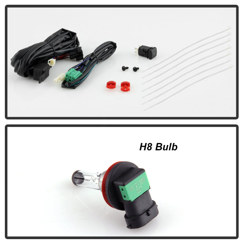 Spyder 19-21 Toyota RAV4 OEM Style Fog Light w/ OEM Switch - Clear FL-TRAV419-C 5087126 5087126 User 4