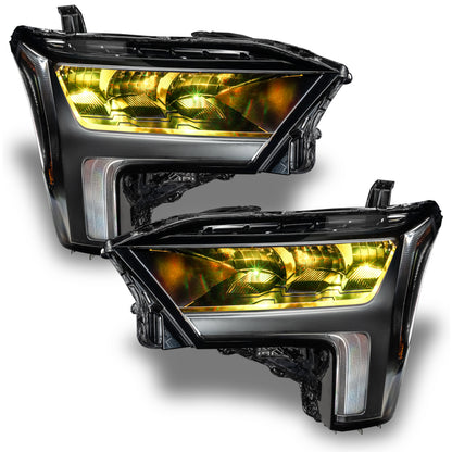 ORACLE Lighting Oracle 2022+ Toyota Tundra ColorSHIFT RGB Demon Eye Headlight Upgrade Kit 1474-334 1474-334 Photo - Mounted