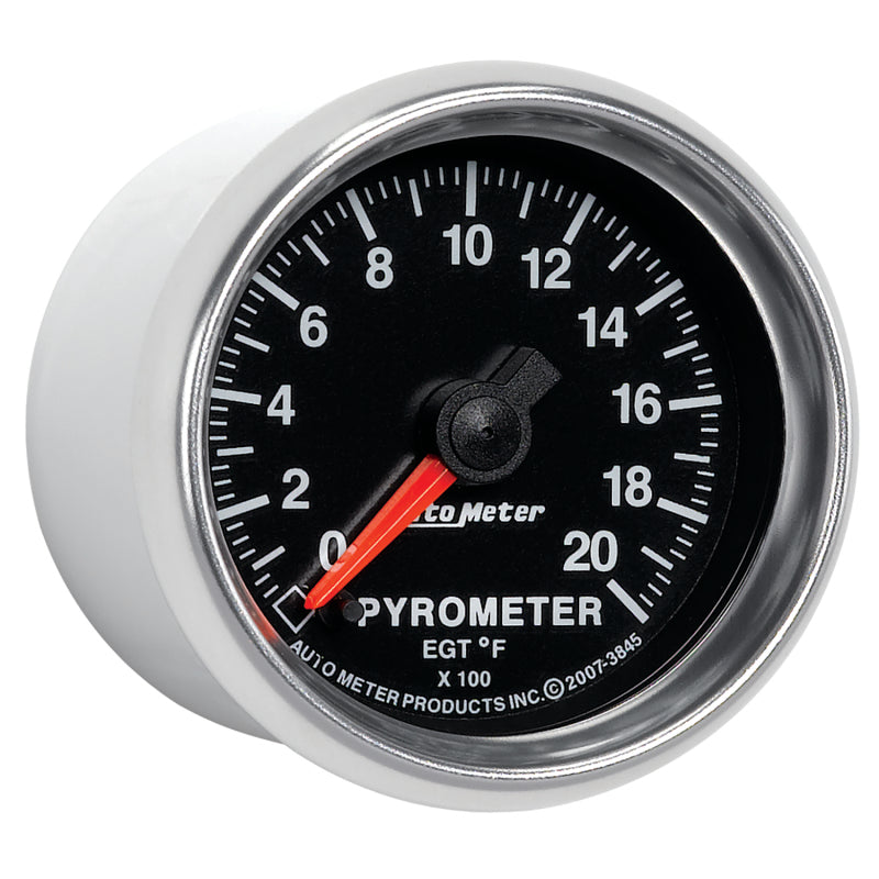 Autometer GS 0-2000 degree F Full Sweep Electronic Pyrometer Gauge 3845 3845 User 5
