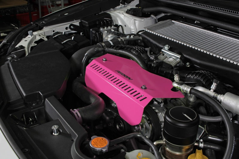 Perrin Performance Perrin 2022+ Subaru WRX Pulley Cover - Hyper Pink PSP-ENG-153HP PSP-ENG-153HP User 1