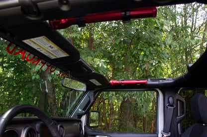 Fishbone Offroad 2018+ Jeep Wrangler JL Roll Bar Flashlight Mount Front FB25092 FB25092 Photo - lifestyle view