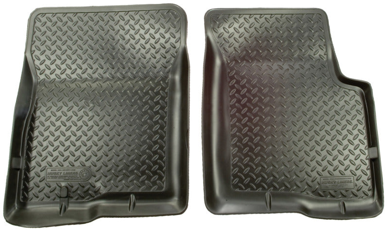 Husky Liners 01-04 Toyota Tacoma Double Cab Classic Style Black Floor Liners (2pc) 35451 Photo - Primary