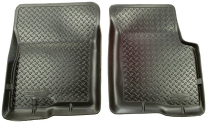 Husky Liners 01-04 Toyota Tacoma Double Cab Classic Style Black Floor Liners (2pc) 35451 Photo - Primary
