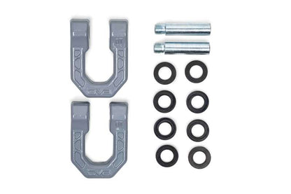 DV8 Offroad Elite Series D-Ring Shackles - Pair (Gray) UNSK-01GR UNSK-01GR Photo - Unmounted