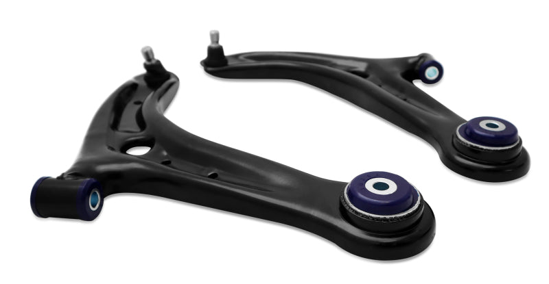 Superpro 13-17 Ford Fiesta Complete Front Lower Control Arm Kit (Caster Increase) TRC1048